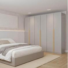 Guarda-Roupa Modulado 3 Peças 6 Portas Jade CabeCasa MadeiraMadeira Ci