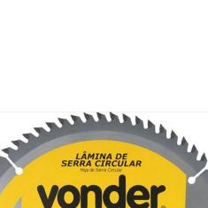 Disco De Serra Circular Videa 185 X 20 X 60 Dentes Vonder