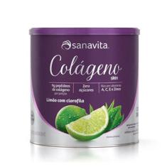 Colágeno Skin - 300G Limão Com Clorofila - Sanavita