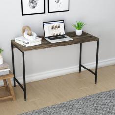 Escrivaninha Industrial 120cm Active Yescasa Carvalho Dark