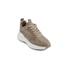 DKNY Tênis feminino Zofi com cadarço, Cinza, 38