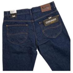 Calça jeans lee chicago 100 algodão tradicional masculina, 40