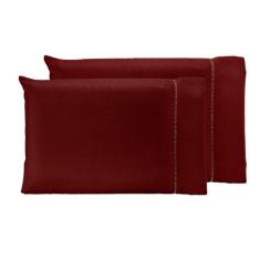 Jogo De Lençol Elástico Casal Queen Box 3 Peças 300 Fios - JZ Enxovais