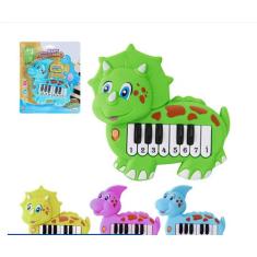 Piano Teclado Musical Infantil Educativo Baby Dinossauro - Art Brink, 