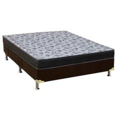 Cama Box Viúva: Colchão Espuma D33 Ortobom /EP Anatômico Fort Tech ISO