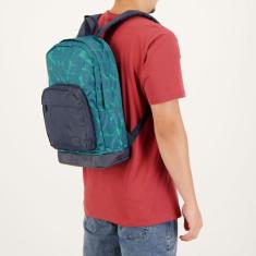 Mochila Olympikus Shammy 2.0 Print Marinho e Verde, Único