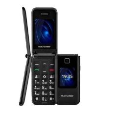 Celular flip vita duo dual rádio duas telas botão sos p9145 - MULTILAS