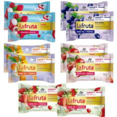 10UN La Fruta Sabonete  Barra Vegetal 150G Davene