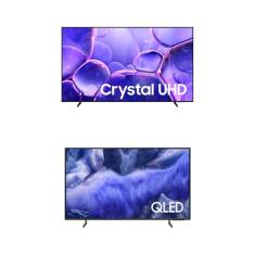 Samsung Combo Smart TV 85" UHD 4K U8100F + Samsung Vision AI TV 43" QLED Ultra 4K QEF1