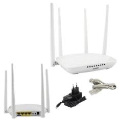Roteador Knup Kp-R05 300Mbps 4 Antenas 2,4Ghz 5Dbi Wi-Fi