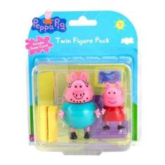 Figuras Da  Peppa - Papai Pig E  Peppa Pig - Sunny 2300