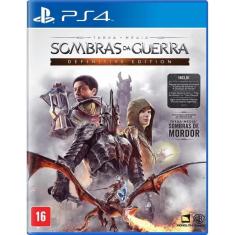 Game Sombras da Guerra Definitive Edition - PS4