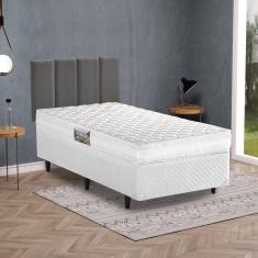 Base Box Solteiro 79x198x28cm Idea Bege Herval Bege