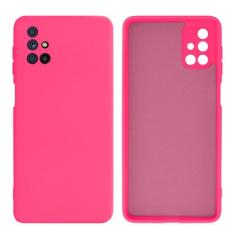 Capinha Para Galaxy M51 com Proteção de Câmera Lisa Silicone Aveludado