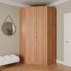 Guarda Roupa de Canto Closet Modular com 6 Prateleiras Hera CabeCasa M