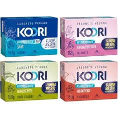 20UN Sabonete Vegetal Koori Antibac Barra 150g Davene (20)