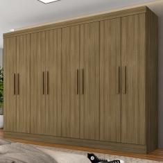 Guarda Roupa Casal Marion 8 Portas Boreal - Moveis Arapongas