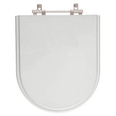 Tampa de Vaso Poliester Belle Epoque Cinza Claro para bacia Deca