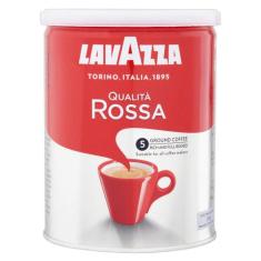 Café Torrado e Moído Lavazza Qualità Rossa Lata 250g