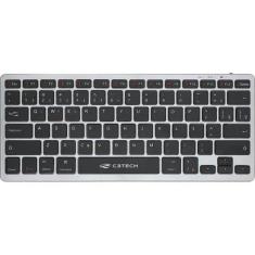 Teclado C3TECH K-BT50BK Bluetooth Recarregável