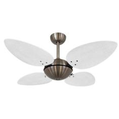Ventilador de Teto Volare Office Petalo Palmae Branco 127V - CasaH, 11