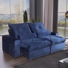 Sofá 3 Lugares 2,10m Retrátil e Reclinável Átila Bom Pastor