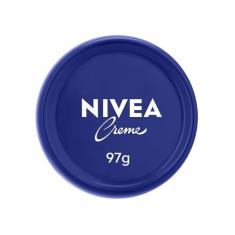 NIVEA Creme Hidratante Lata 97g - Hidratação completa para rosto, corpo e mãos.