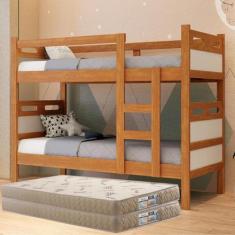 Beliche Com Colchão Reforçada até 100kg com Proteção Superior Total Vi