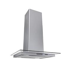 Coifa Ilha Vidro Reto Inox 60cm - Fogatti 220V