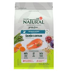 Guabi Natural Ração Grain Free Gatos Castrados Salmão E Lentilha 1 5Kg