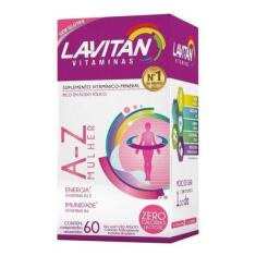 Lavitan Vitaminas 60 Doses/Comprimidos A-Z Completo Mulher