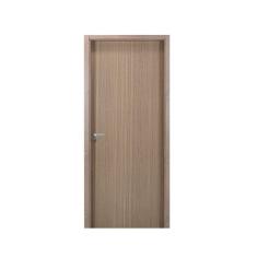 Kit Porta de Madeira Lisa 215x84cm com Batente de MDF Ultra 10cm Melamínico MGM Carvalho Alpha