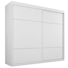 Roupeiro Asteca Duas Portas De Correr Branco