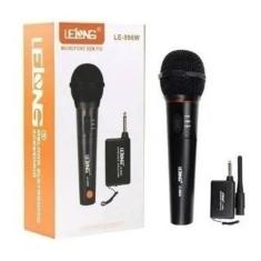 Microfone sem fio profissional completo lelong le 996w