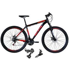 Bicicleta Aro 29 Gta Start Alumínio 21v Câmbios Shimano Freio a Disco Suspensão Dianteira-Unissex