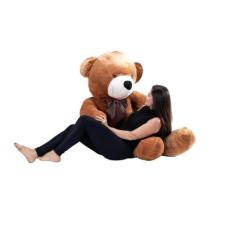 Urso De Pelúcia Gigante Teddy 1,70m - 307 - ThamyBaby, Mel com laço ta