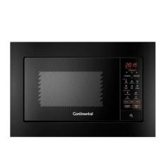 Micro-ondas de Embutir Continental 27 Litros Preto com Função Tira Odo