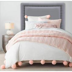 Cabeceira Estofada Reta Luxo com Tachas - Solteiro