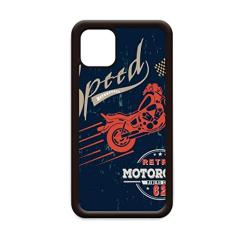 Padrão de motocicleta mecânica contorno para iPhone 12 Pro Max capa para Apple Mini Mobile Case Shell