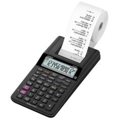 Calculadora De Mesa Com Bobina 12 Dígitos Hr-8Rc-Bk Casio