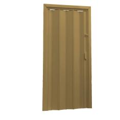 Porta Sanfonada PVC 0,72x2,10 Multilit Cerejeira