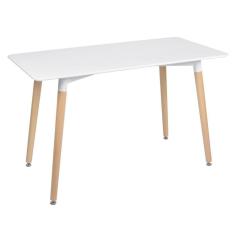 Mesa Retangular Eames 60 X 120cm Branco