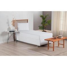 Jogo de Lençol Solteiro 2 Peças 300 Fios Ponto Palito e Elástico Versa