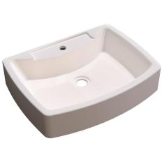 Cuba Pia De Apoio Para Banheiro  Retangular Aria RT50 Bege C08 - Mpozenato