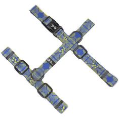 Peitoral H Future Pet NBA Golden State para Cães - Tam. PP