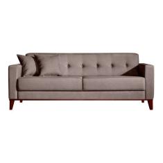 Sofá 3 lugares Kivik Botonê Caqui
