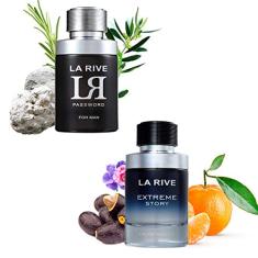 Kit 2 Perfumes La Rive Extreme Story 75ml + LR Password 75ml