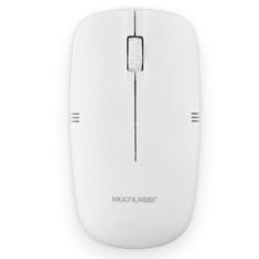 Mouse Multilaser Wireless 2.4Ghz 1200Dpi Mo286 - Branco
