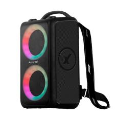 Caixa de som Amvox Bagvox ACA600 LED Bluetooth TWS 600Ws Bivolt