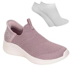 Kit Tênis Skechers Ultra Flex 3.0 Smooth Step Fem-Feminino